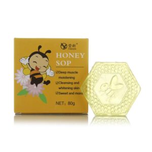 Organic Handmade Honey & Beeswax Soap – Moisturizing, Whitening & Anti‑Acne Bar