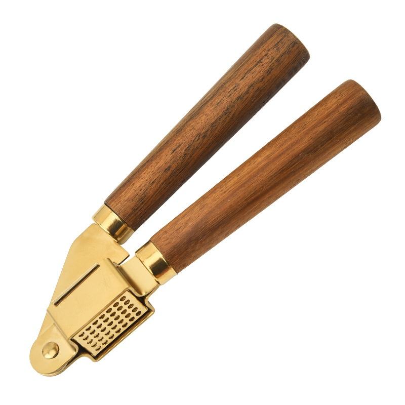 Stainless Steel Handle Gold Plated Pizza Cheese Knife Small Kitchenware Set Bottle Opener Ice Cream Spoon Spatula for Home Use - Image 2