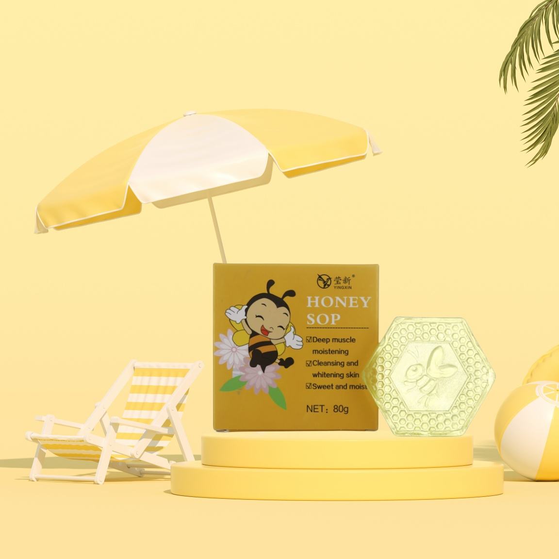 Organic Handmade Honey & Beeswax Soap – Moisturizing, Whitening & Anti‑Acne Bar - Image 5