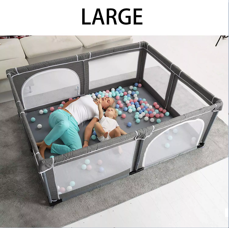 Large Size Toddler Activity Center – Foldable Kids Playpen & Play Yard Fence for Indoor/Outdoor Use - Image 4