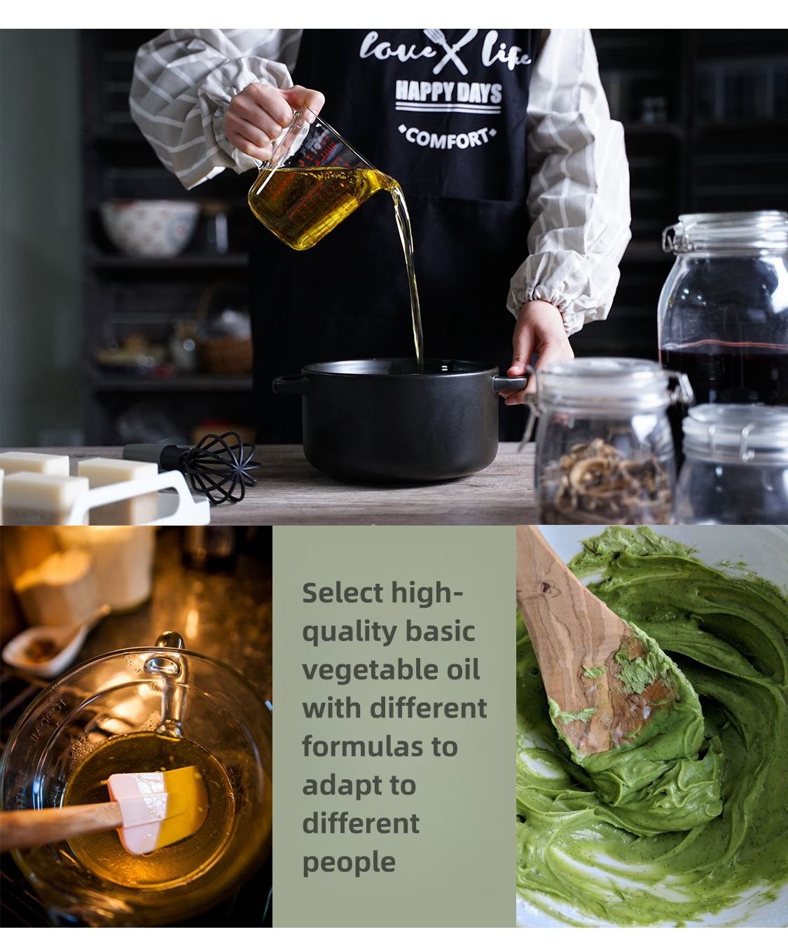 Organic Handmade Moringa & Avocado Soap Bar – Deep Cleansing, Whitening & Antiseptic - Image 4