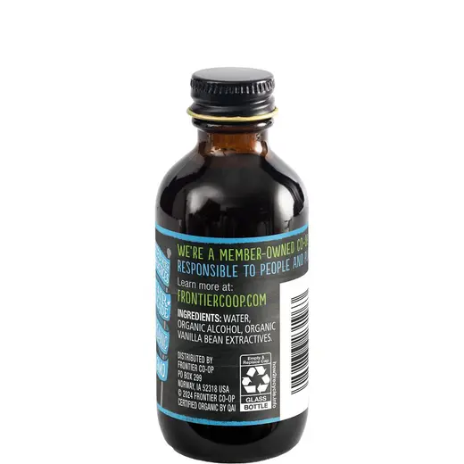 Frontier Co-op Pure Indonesian Vanilla Extract, Regenerative Organic Certified® 2 fl. oz - Image 4